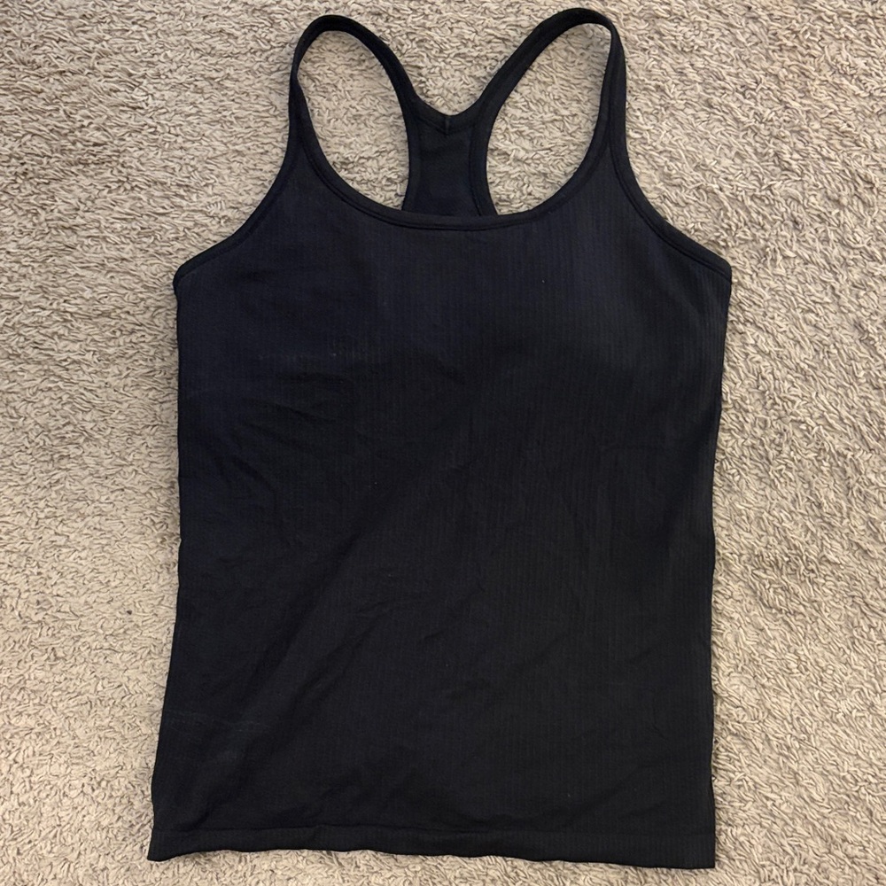 Lululemon Classic Black Racerback Tank Top